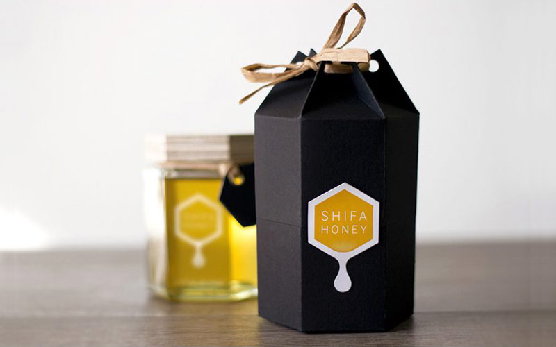بسته بندی عسل-جعبه عسل صادراتی