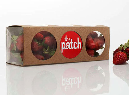 کاور جعبه کرافت برای صادرات توت فرنگی