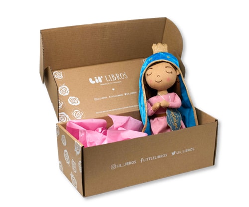 جعبه عروسک کرافت با چاپ داخلی