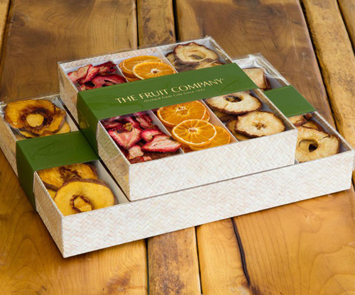 جعبه میوه خشک مربعی و مستطیلی با دورپیچ