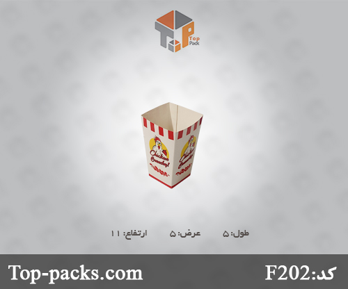 بسته بندی سیب زمینی ساده